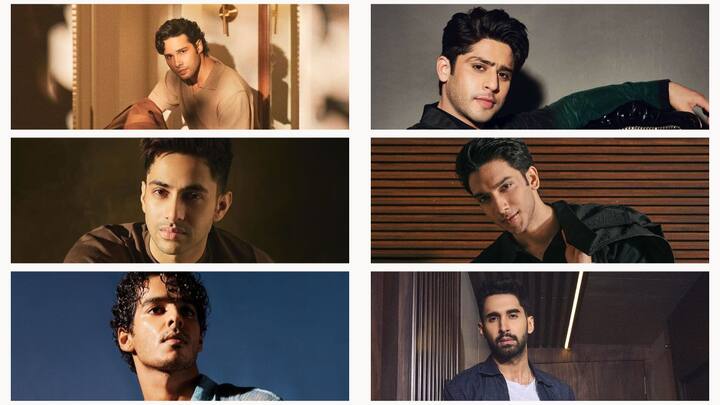 From Vedang Raina's warm charm to Ishaan Khattar's captivating intensity, these rising stars each bring their own unique appeal and charisma to the screen.