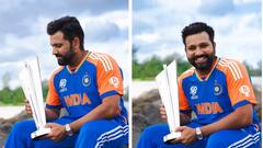 Rohit Sharma's Limited-Edition Watch Grabs Eyeballs At T20 World Cup-Winning Captains' Photoshoot, Price Is....