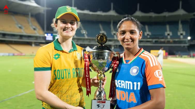 India Women beat South Africa Women by 10 wickets 3rd T20I enjoys unique celebration