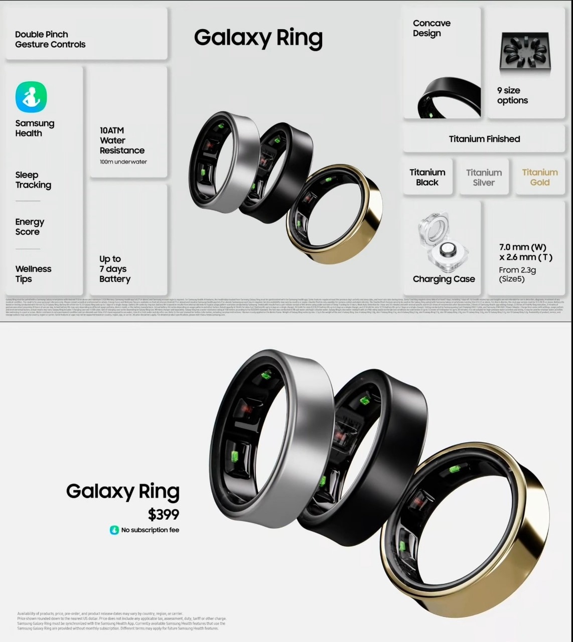 Samsung ने लॉन्च की Galaxy Ring, इसके 3 सेंसर्स फ्री में रखेंगे आपकी सेहत का पूरा ख्याल