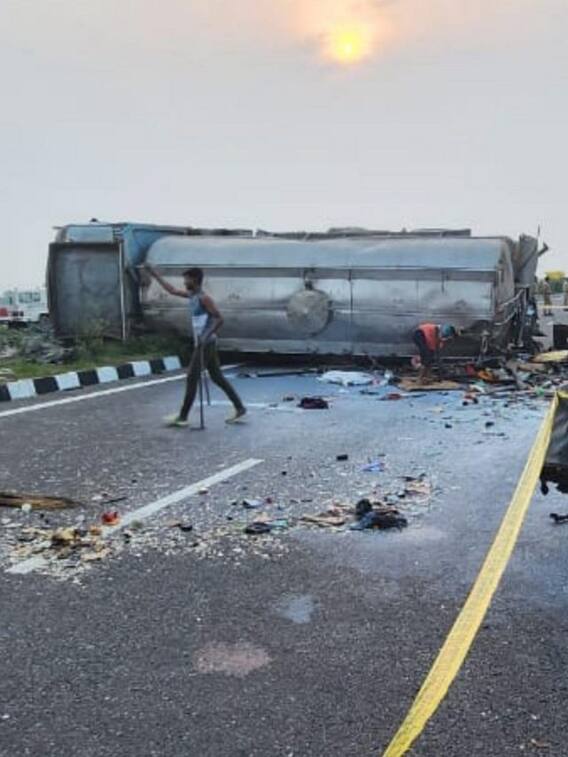 लखनऊ-आगरा एक्सप्रेस-वे पर हुए 10 बड़े रोड एक्सीडेंट