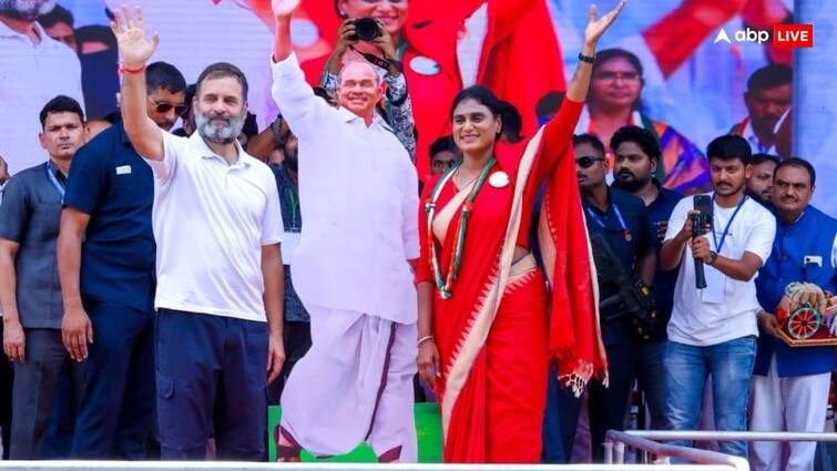 Andhra Pradesh Congress President YS Sharmila says I will not rest until I make Rahul Gandhi Prime Minister In 2029 किसने खाई राहुल गांधी को प्रधानमंत्री बनाने की कसम! महिला नेता बोलीं- चैन से नहीं बैठूंगी