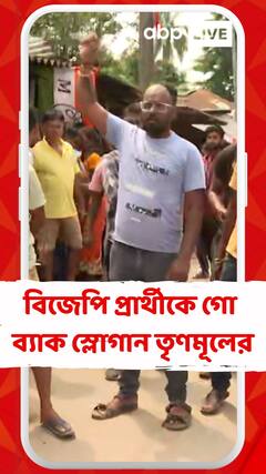 রায়গঞ্জে বিজেপি প্রার্থীকে গো ব্যাক স্লোগান তৃণমূলের