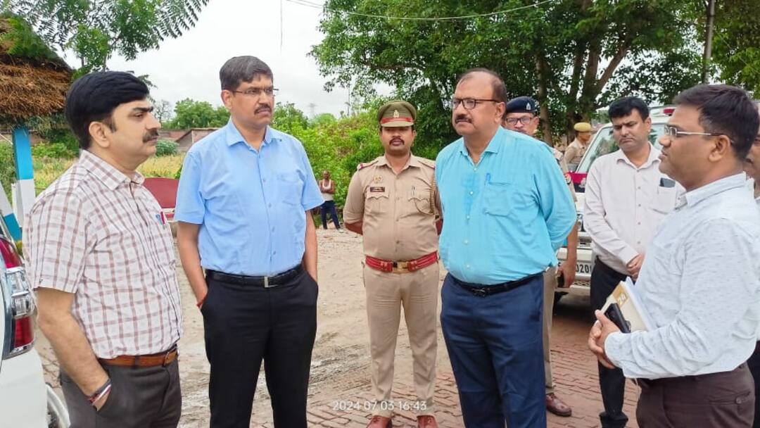 Basti district rising water level of rivers threat of Danger flood looms administration alert Ann बस्ती में नदियों के जलस्तर बढ़ने से मंडराया बाढ़ का खतरा, ग्राउंड पर कमिश्नर ने संभाली कमान