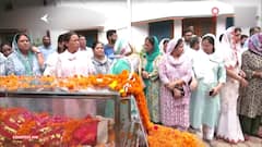 Uttarakhand CM Dhami pays tribute to Kedarnath MLA Shaila Rani Rawat in Dehradun
