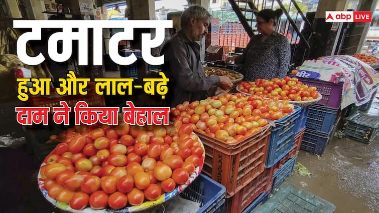 Tomato Prices Rise Retails at Rs 90 per kg in Delhi NCR Check Latest Rate Tomato Price Hike: टमाटर की कीमतों में लगी आग, 90 रुपये तक पहुंचे दाम, जानें इसकी वजह