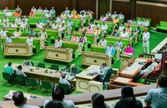 Rajasthan Budget 2024: वित्त मंत्री दीया कुमारी ने पेश किया राजस्थान का पूर्णकालिक बजट, देखें तस्वीरें