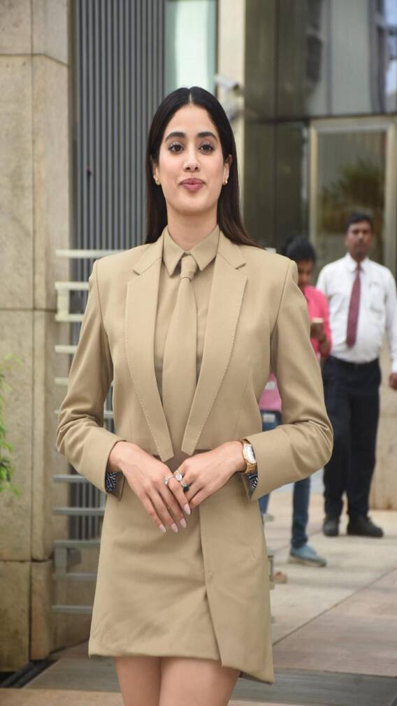 Janhvi Kapoor Serves Devil Wears Prada Vibes