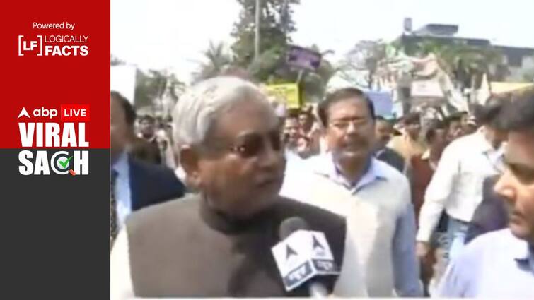 Bihar CM Nitish Kumar Video Demanding Special Status Is Old Fact Check: Viral Video Of Bihar CM Nitish Kumar Demanding Special Status For State Is Old