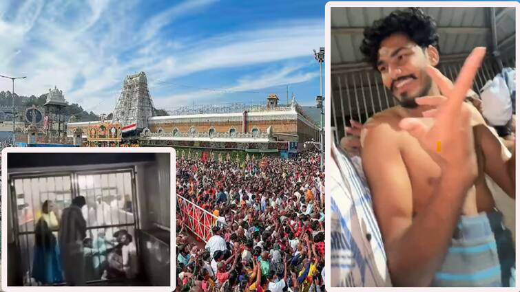 TTF vasan Prank Video at Tirupati Temple Stirs Controversy Netizens Reacts TTF vasan: மீண்டும் ஒரு சர்ச்சை? திருப்பதி கோயிலில் வேடிக்கை! வசமாக சிக்கும் டிடிஎஃப் வாசன்? என்ன நடந்தது?