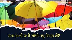 Umbrella: દુનિયામાં કયા રંગની છત્રી સૌથી વધુ વેચાય છે, આખરે શું છે તેની પાછળનું કારણ?