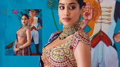 Janhvi Kapoor:கலர்ஃபுல் ஆடையில் மிளிரும் ஜான்வி கபூர் - சமீபத்திய க்ளிக்ஸ்!