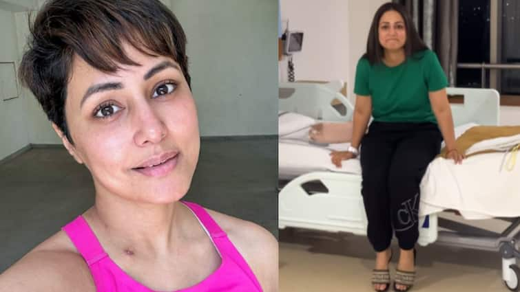 hina khan in pain due to breast cancer chemotherapy shared emotional post remembering allah ब्रेस्ट कैंसर में दर्द से तड़प रहीं Hina Khan, एक्ट्रेस का छलका दर्द,  पोस्ट शेयर कर बोलीं- 'प्लीज अल्लाह प्लीज...'