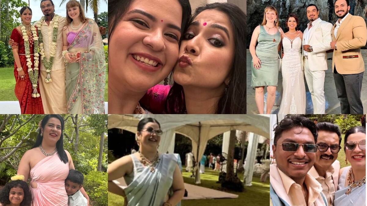 Varalaxmi - Nicholai Sachdev wedding photos : இணையத்தை கலக்கும் வரலட்சுமி - நிக்கோலாய் திருமண புகைப்படங்கள்!