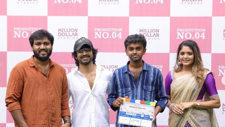 actor arjun das and aditi shankar pair for new movie produced by million dollar studios Arjun Das - Aditi Shankar : ரொமான்ஸ் சப்ஜெக்ட்டில் அர்ஜூன் தாஸ் - அதிதி ஷங்கர்...புது படப்பிடிப்பு தொடக்கம்