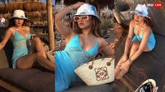 Avneet Kaur Photos: अवनीत कौर ने ब्लू बिकनी में फ्लॉन्ट किया कर्वी फिगर, अदाएं देख फैंस के छूटे पसीने