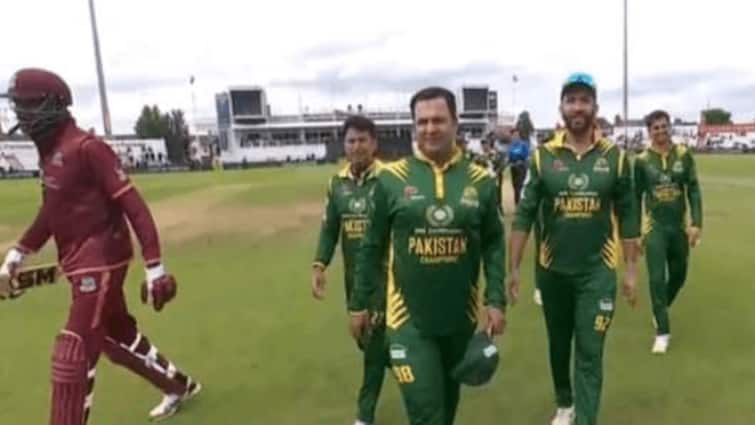 WCL 2024 Pakistan Champions Storm Into Final After Beating West Indies Champions Semi Final Shahid Afridi Younis Khan WCL 2024: Pakistan Champions Storm Into Final After Beating West Indies Champions In Semi Final