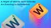 A Night of Words with Friends: An Evening to Remember
