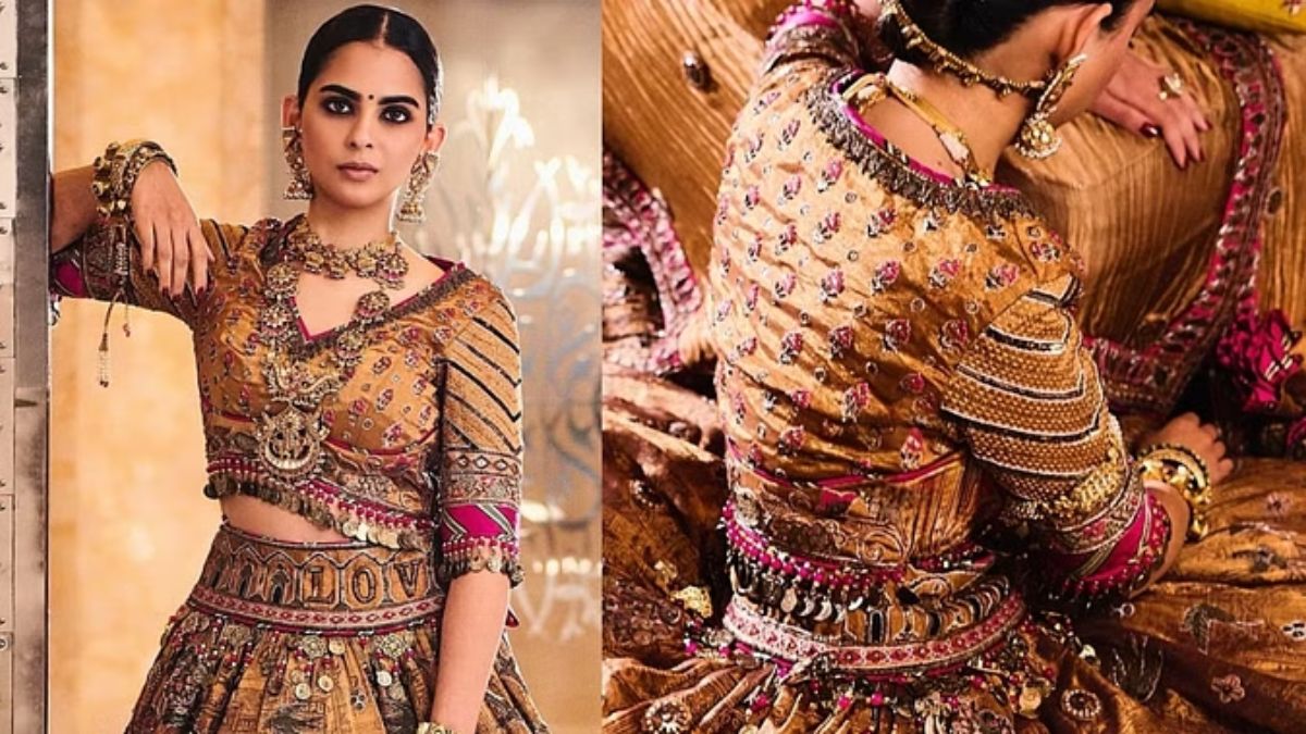 Fashion : लग्न भावाचं, जलवा मात्र लाडक्या बहिणीचा! ईशा अंबानीचा 'हा' लेहेंगा बनवायला लागले हजारो तास, किंमत वाचून व्हाल थक्क! 