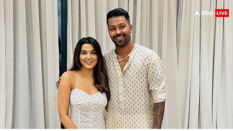 Hardik Pandya spotted with Mystery Girl Amid Natasa Stankovic Divorce Rumours fans comment नताशा स्टेनकोविक से तलाक की खबरों के बीच मिस्ट्री गर्ल के साथ नजर आए हार्दिक पांड्या, फैंस बोले- 'शादी कर लो इससे'