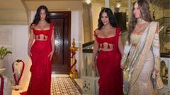 Anant Radhika Wedding Guest: अनंत-राधिका की शादी में Kim Kardashian ने देसी लुक में बिखेरा हुस्न का जलवा, वायरल हुईं तस्वीरें