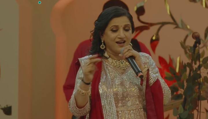 Kavita Seth mesmerised the guests by her performance.