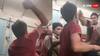 ट्रेन में बैठे युवक को लगातार पीट रहा था शख्स, फिर मुंह पर पड़ी जोरदार लात- वीडियो वायरल