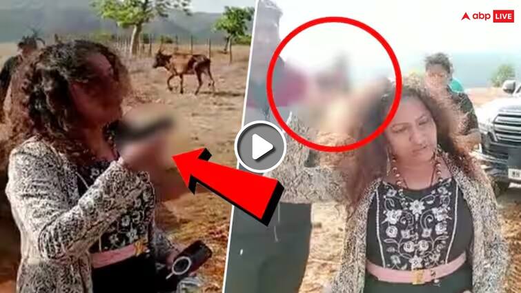 Pune IAS Pooja Khedkar Mother Manorama Khedkar Viral Video threatened Farmers with guns bouncer Pune IAS Pooja Khedkar: 'हाथ में बंदूक, बाउंसर और...', विवादों में आईं आईएएस पूजा खेडकर के बाद अब उनकी मां का वीडियो वायरल