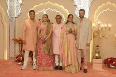 Anant Ambani-Radhika Merchant Wedding: Ambanis Pose For Perfect Family Photo As Baraat Arrives