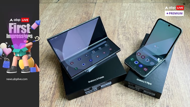 Samsung Galaxy Z Flip 6 Fold Price In India Specifications Features First Impressions Camera Battery ABPP Samsung Galaxy Z Fold 6, Galaxy Z Flip 6 First Impressions: Samsung Bets On AI To Make You Flip For These Folds