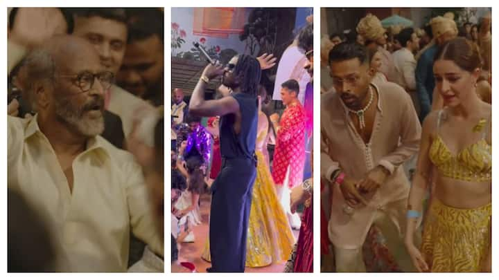 Anant Ambani and Radhika Merchant's wedding has celebrities from across the globe in attendance. Here are some inside pictures from the wedding.