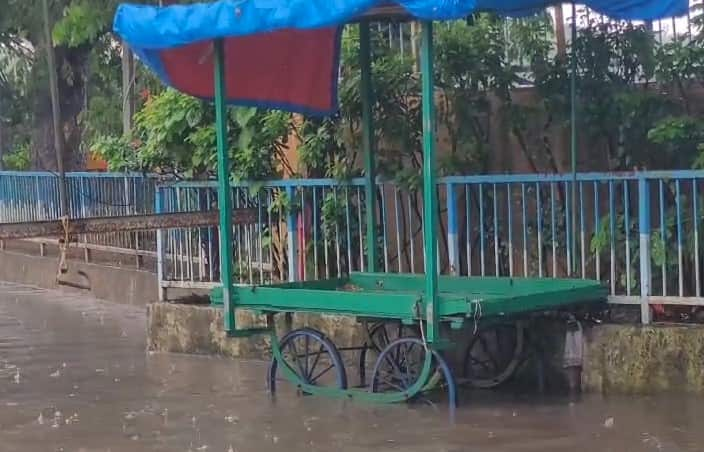 Rain in Navsari district Navsari Rain: નવસારી શહેરમાં વહેલી સવારથી વરસાદી માહોલ જામ્યો