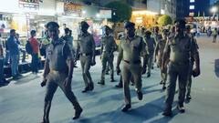 नोएडा में ताजिया जुलूस से पहले पुलिस का फ्लैग मार्च, अफसरों ने की अफवाहों पर ध्यान न देने की अपील 