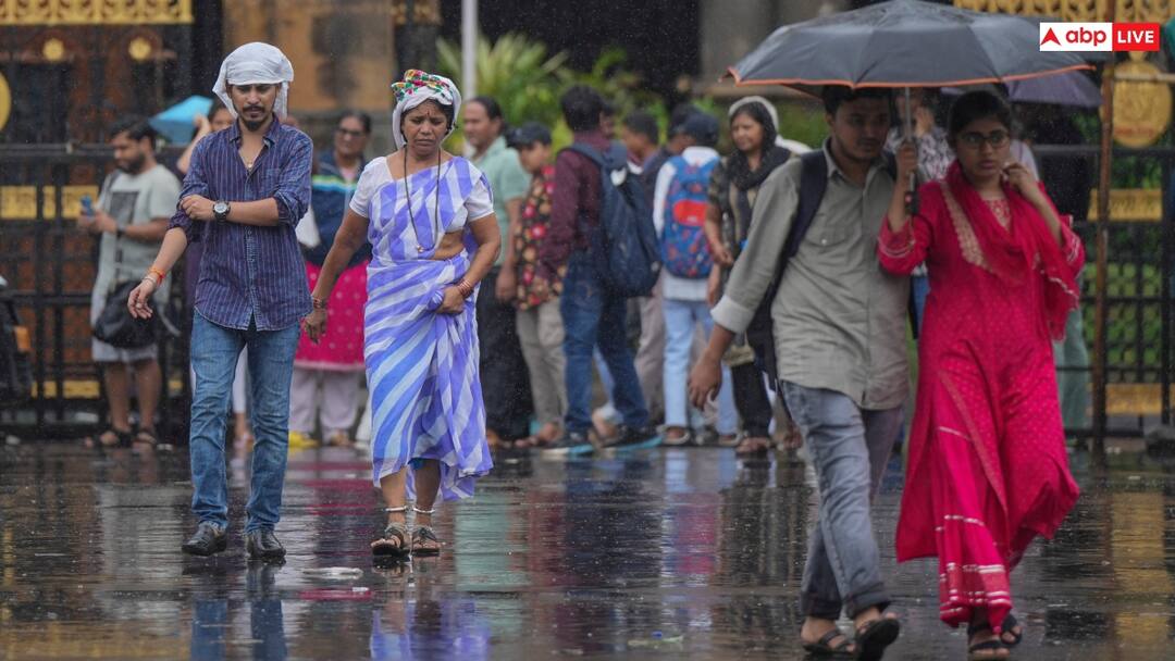 Maharashtra IMD Weather Forecast Mumbai Rain Updates Orange Alert Issued in Thane Pune Satara Latest News महाराष्ट्र में हो रही भारी बारिश, मुंबई की सड़कें हुई जलमग्न, इन इलाकों में येलो अलर्ट, जानिए अपने इलाके का हाल?