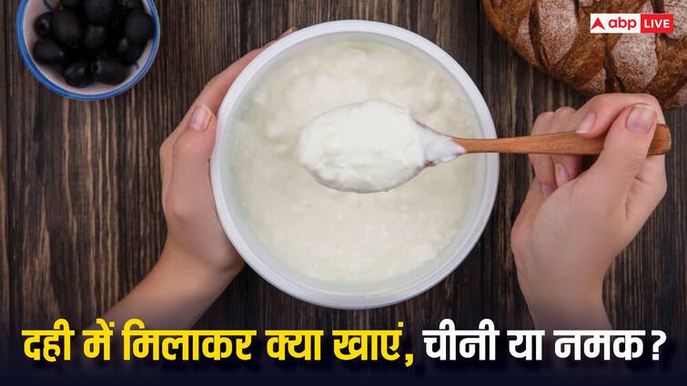 health tips curd with sugar vs salt which is more healthier know benefits Curd Combination: नमक या चीनी, दही में कौन सी चीज मिलाना होता है सही?