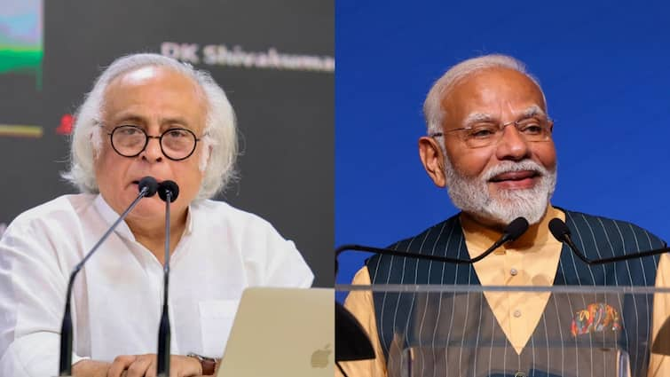 Congress jairam ramesh slams PM Modi Samvidhaan Hatya Diwas June 25 emergency 1975 'Headline Grabbing Exercise By Non-Biological PM': Congress As Modi Govt Announces 'Samvidhaan Hatya Diwas'