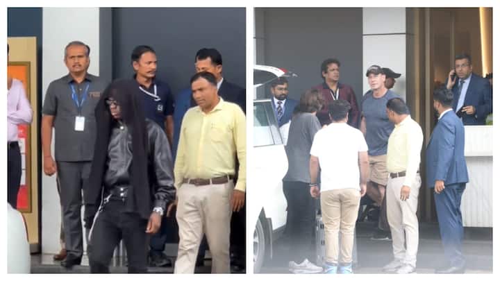 Calm Down singer Rema and actor and wrestler John Cena arrived in Mumbai on Friday for the wedding of Anant Ambani and Radhika Merchant.