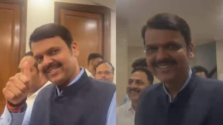 Devendra Fadnavis on Vidhan Parishad Election Mahayuti's sting in Vidhan Parishad election Devendra Fadnavis said Maharashtra Politics Marathi News Devendra Fadnavis on Vidhan Parishad Election : विधानपरिषद निवडणुकीत महायुतीचा डंका, देवेंद्र फडणवीसांची कळी खुलली, म्हणाले...