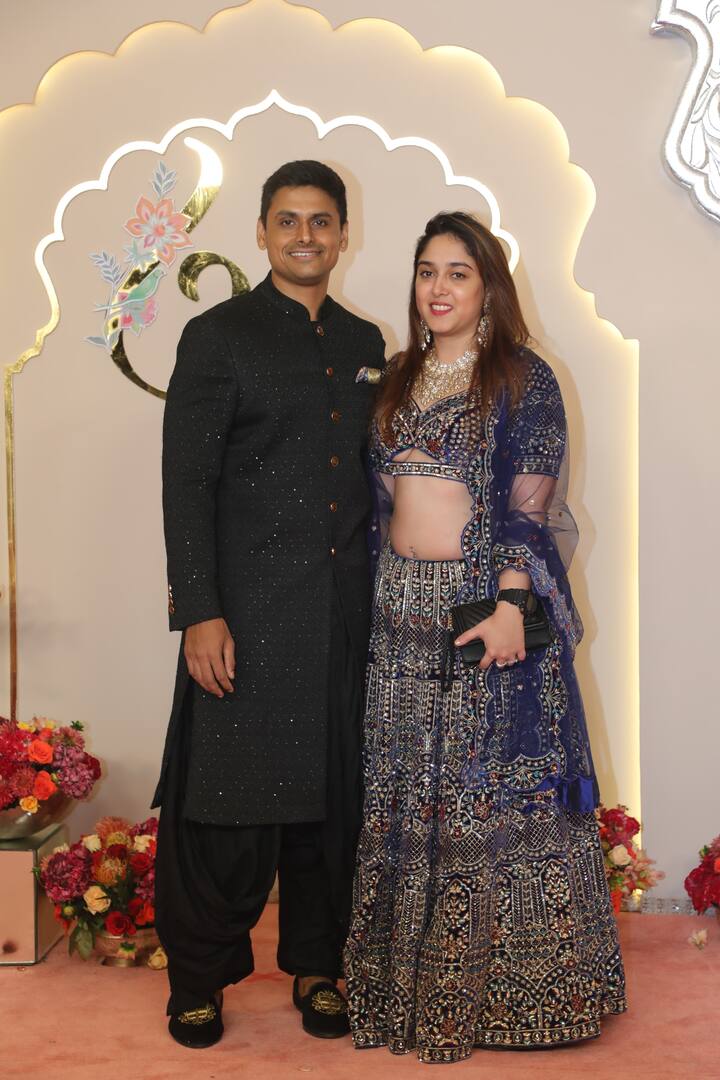Ira Kha and her husband Nupur Shikhare. (All images: Manav Manglani)