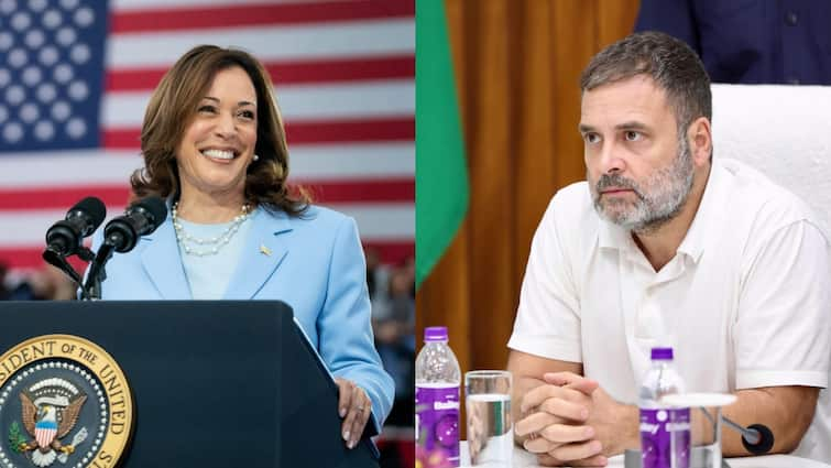 Rahul Gandhi US Vice President Kamala Harris talk on phone before america president election 2024 अमेरिकी उपराष्ट्रपति कमला हैरिस ने राहुल गांधी को किया फोन, US राष्ट्रपति चुनाव से पहले हुई बातचीत