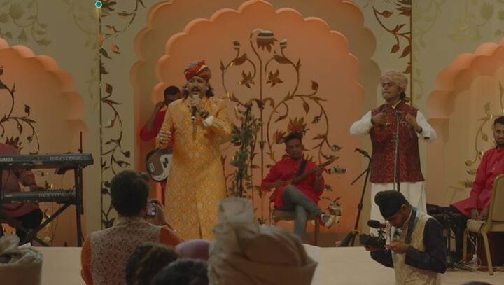 Folk singer Mame Khan also performed at Anant-Radhika wedding.