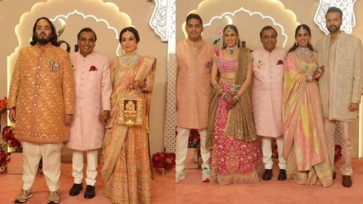 Anant Ambani Wedding: વરરાજા બન્યા અનંત અંબાણી, જાન લઈ પહોંચ્યો અંબાણી પરિવાર, જુઓ પ્રથમ તસવીર