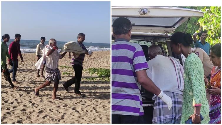 Villupuram news Dead bodies of two girl baby recovered from Marakanam beach - TNN கடற்கரையில் கரை ஒதுங்கிய 2 பெண் குழந்தைகள்; கண்கலங்கி நின்ற மீனவர்கள்