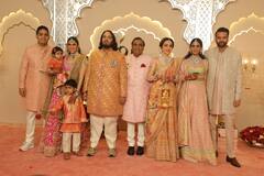 Anant-Radhika Wedding: अनंत-राधिकाच्या शाही विवाह सोहळ्याची झलक; कुटुंबासह पोहचले जिओ वर्ल्ड सेंटरमध्ये!