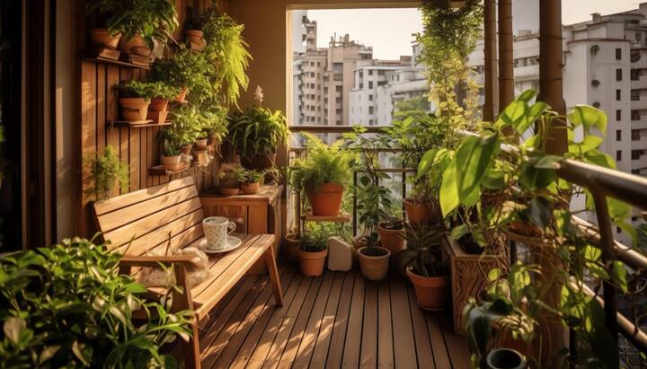 Decorate Balcony : ਜੇਕਰ ਤੁਸੀਂ ਵੀ ਆਪਣੇ ਘਰ ਦੀ ਬਾਲਕੋਨੀ ਨੂੰ ਖੂਬਸੂਰਤ ਬਣਾਉਣਾ ਚਾਹੁੰਦੇ ਹੋ ਤਾਂ ਤੁਸੀਂ ਇਨ੍ਹਾਂ ਸਾਰੇ ਟਿਪਸ ਦੀ ਵਰਤੋਂ ਕਰ ਸਕਦੇ ਹੋ। ਇਸ ਨਾਲ ਤੁਹਾਡੀ ਬਾਲਕੋਨੀ ਦੀ ਦਿੱਖ ਬਦਲ ਜਾਵੇਗੀ।