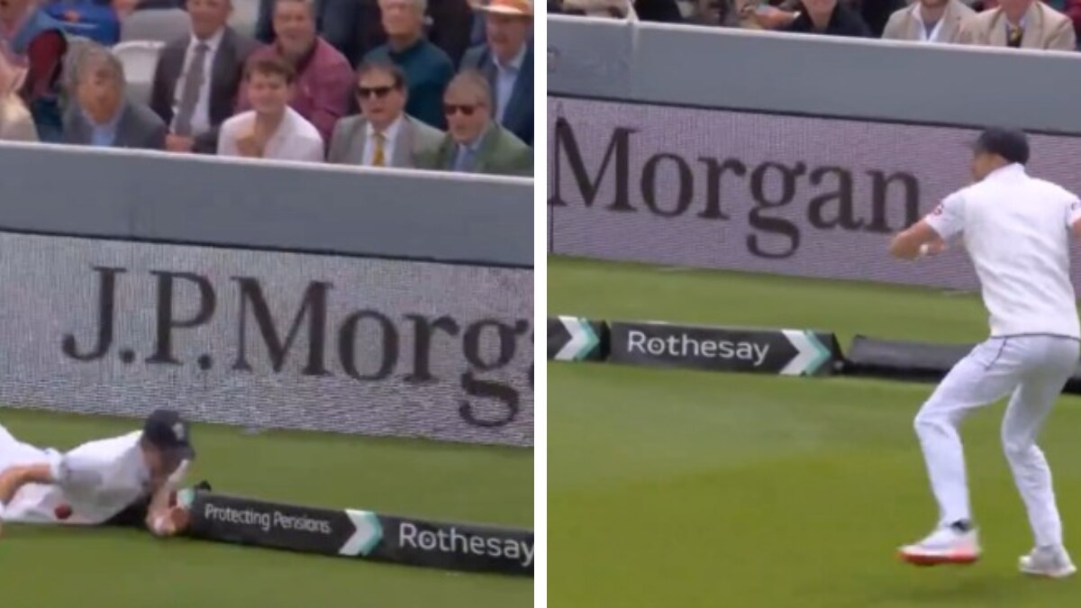 James Anderson, 41, Dives To Save Boundary On Final Day As Test Cricketer. WATCH VIRAL VIDEO