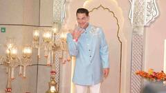 John Cena Anant Ambani - Radhika Merchant : अनंत-राधिकाच्या लग्नात जॉन सिनाचा देसी लूक!