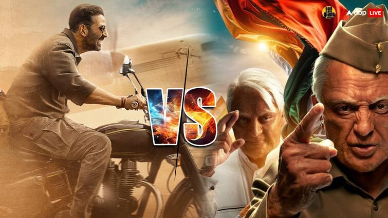 indian 2 Vs Sarfira Box Office Collection Day 1 kamal haasan starrer beats akshay kumar film on opening day Indian 2 Vs Sarfira BO Collection Day 1: कमल हासन के आगे फ्लॉप हुए अक्षय कुमार! पहले दिन ही 'इंडियन 2' ने किया 'सरफिरा' का पत्ता साफ