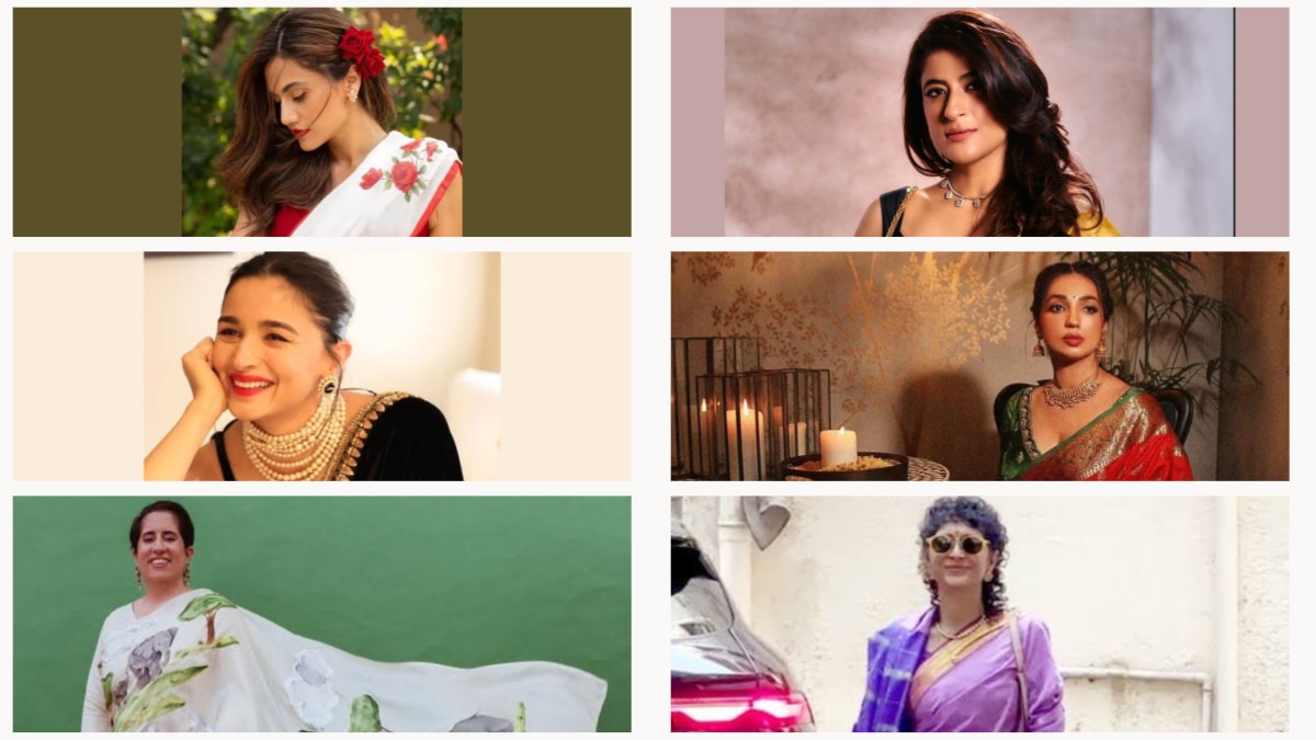 B-Town Divas Saree Looks That Redefined Elegance