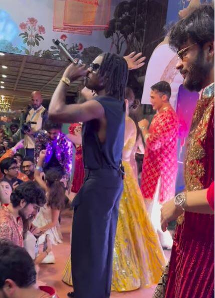 Calm Down singer Rema performs his hit song.